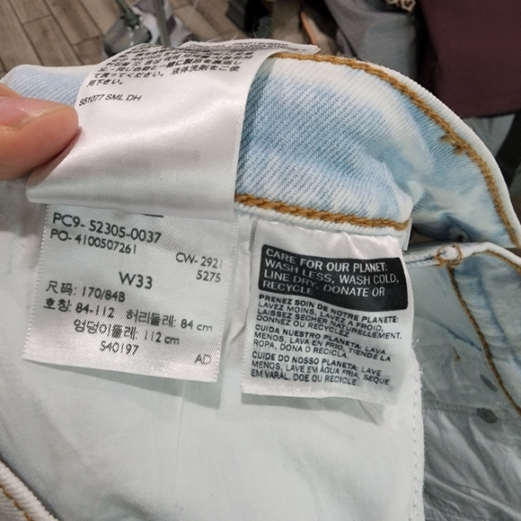 🆕️ Levi's Wedgie Skinny Light Wash High Rise Jeans - Picture 9 of 9